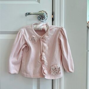 Isobella & Chloe Light Pink Baby Cardigan